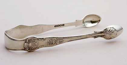 Cape Silver Sugar Tongs